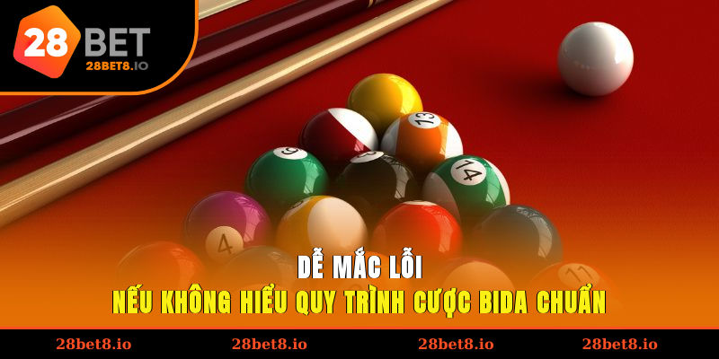 Luật Chơi Cược Bida - Chơi Dễ Dàng, Gom Tiền Thưởng Đầy Túi 3 Dễ mắc lỗi nếu không hiểu quy trình cược bida chuẩn