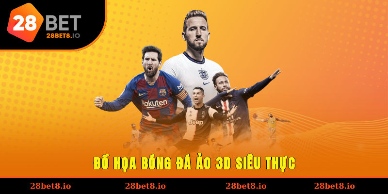 Bóng Đá Ảo Là Gì? Khám Phá Luật Chi Tiết Từ A Đến Z 3 Đồ họa bóng đá ảo 3D siêu thực
